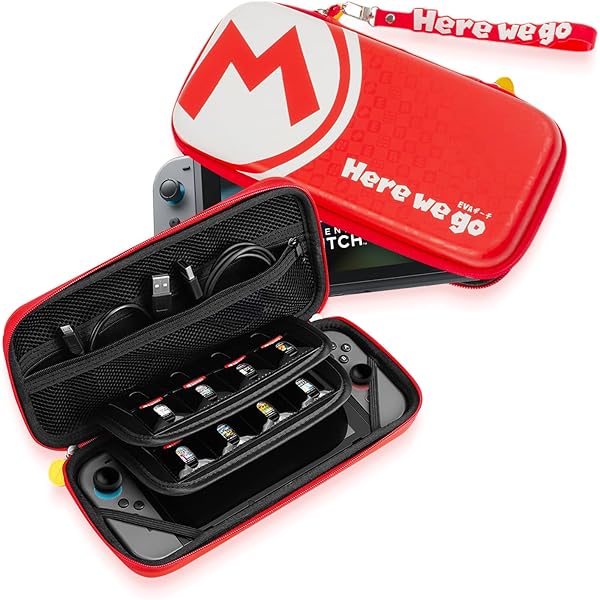 Amazon.co.jp: Nintendo Switchキャリングケース スーパーマリオ